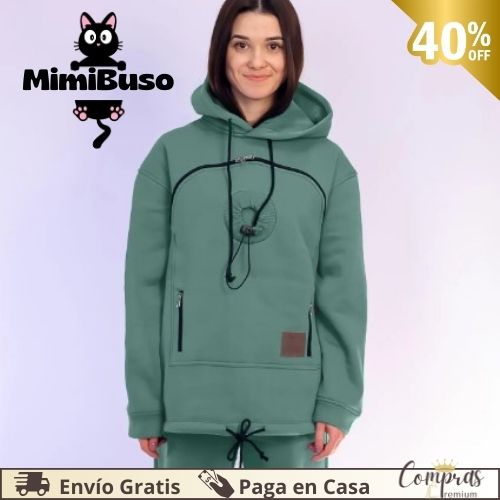 MimiBuso con capucha para tu michi o perrito - Comodidad y ternura en una sola prenda