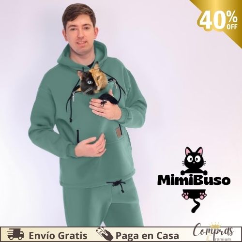 MimiBuso con capucha para tu michi o perrito - Comodidad y ternura en una sola prenda