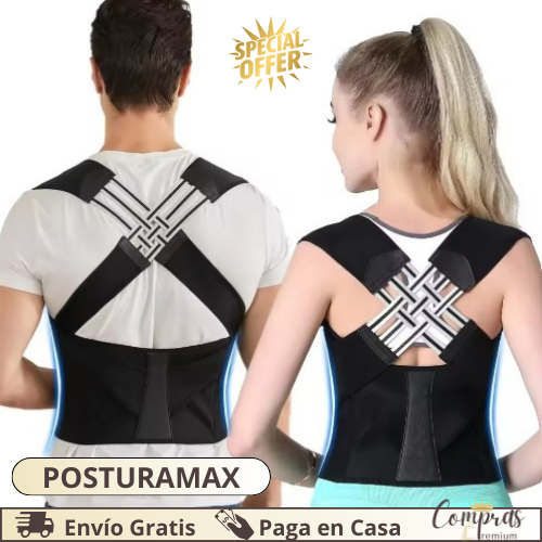 PosturaMax™ Corrige tu postura y elimina el dolor de espalda en minutos