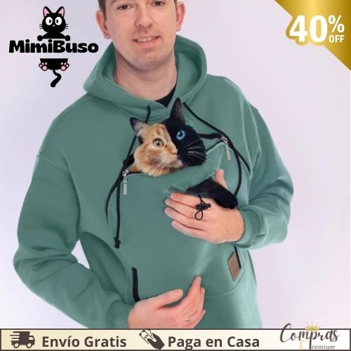 MimiBuso con capucha para tu michi o perrito - Comodidad y ternura en una sola prenda