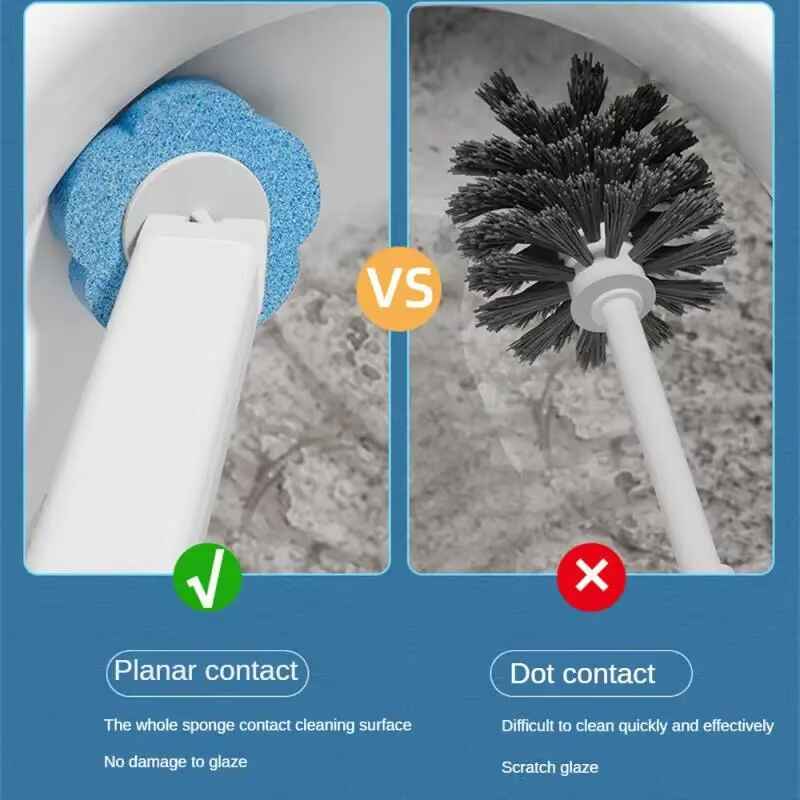 Cepillo CleanFlush Pro: Aseo rápido, fresco y desechable
