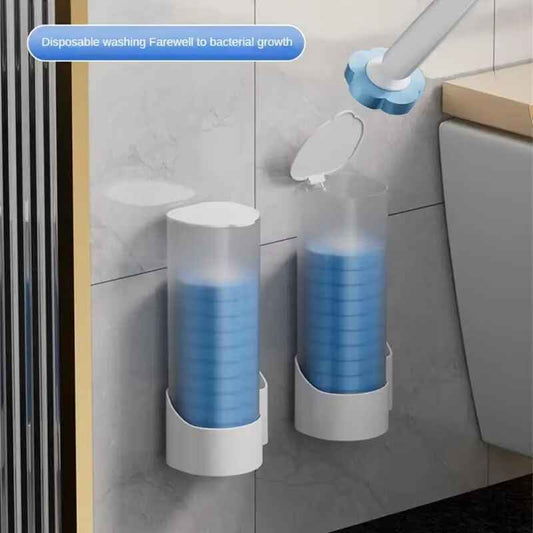 Cepillo CleanFlush Pro: Aseo rápido, fresco y desechable