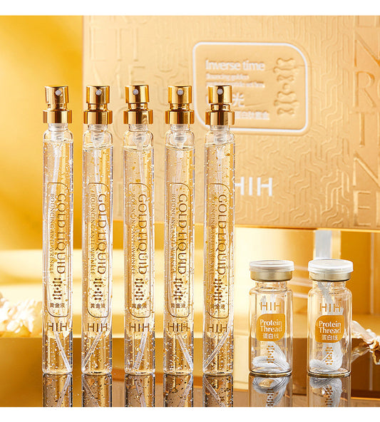 HILOS TENSORES DE PROTEÍNA DE ORO (2 unid. hilos+5 sueros de colágeno)